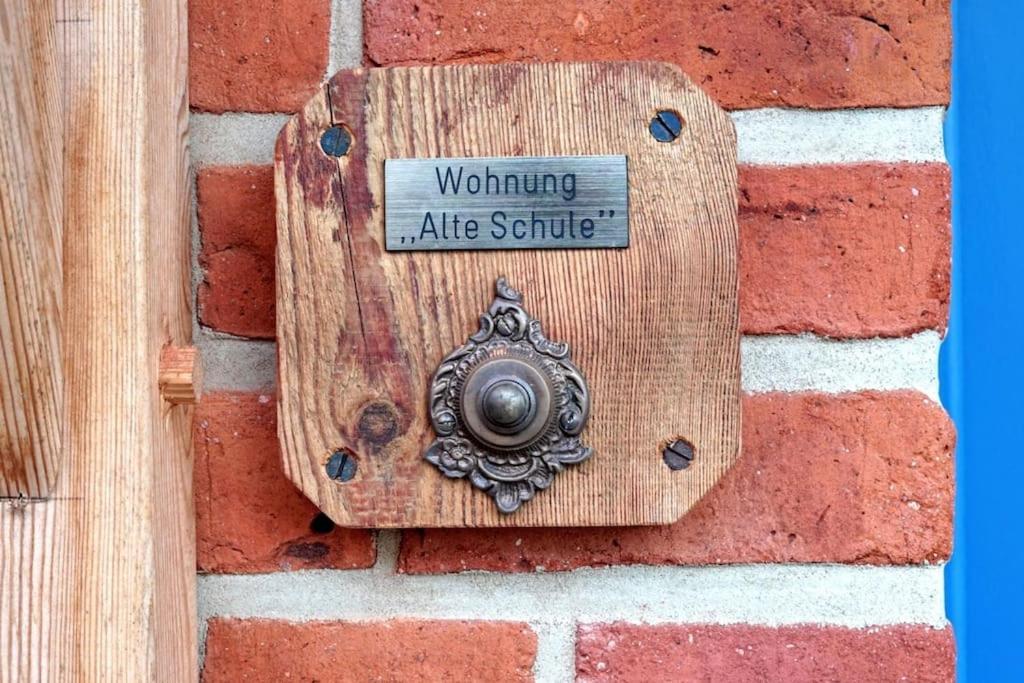 Ferienwohnung Alte Schule Chorin Schorfheide Exterior photo